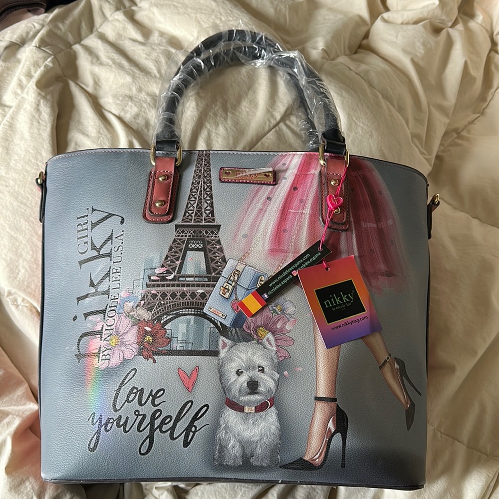 Nicole Lee tote bag